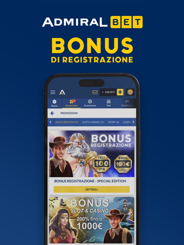 codici bonus casinò già registrato admiralbet