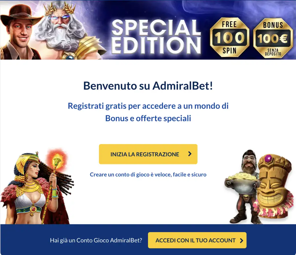 admiralbet registrazione
